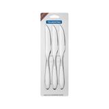 Conjunto de facas para churrasco em aço inox com 3 peças - Laguna - Tramontina