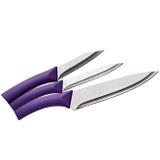 Conjunto De Facas Para Cozinha 3 Peças Bbqpl-3 Euro Home