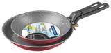 Conjunto De Frigideiras Alumínio 2 Pcs Verm Bergamo Tramontina