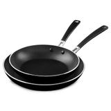 Conjunto de Frigideiras de Alumínio 25 e 30cm com Antiaderente - Onyx Black - Kitchenaid