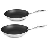 Conjunto de Frigideiras Kitchenaid 2 Peças 25 cm e 30 cm Inox KI696ARONA