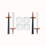 Conjunto de Hashi Haus Concept 12 Peças Nankin Branco - Brinox
