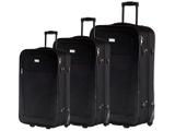 Conjunto de Malas 3 Peças Travel Max - MB-LM305 Preta