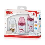 Conjunto de Mamadeiras - Starter Set Boys - First Choice - Flamingo - NUK