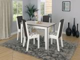 Conjunto de Mesa com 4 Cadeiras - Madesa Naomi