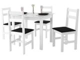 Conjunto de Mesa com 4 Cadeiras Milão - Fritz Móveis