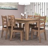 Conjunto de Mesa com 6 Cadeiras em MDF Isis Avelã Mobile