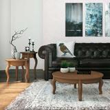 Conjunto de Mesa de Centro e Laterais Duquesa Estilo Retro - Edn moveis