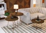 Conjunto de Mesa Decorativo JB 8004 8005 8006 Canela - JB Bechara