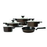 Conjunto De Panela e Caçarolas Reverse Indução Ouro - Neoflam
