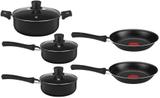 Conjunto de panelas 5 peças antiaderentes Rochedo One - Preto