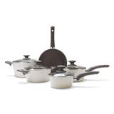 Conjunto de Panelas 5 Peças Ceramic Life Optima Nata Brinox