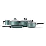 Conjunto de Panelas 5 Peças Chilli Turquesa - Brinox