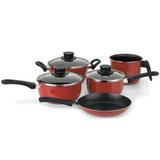 Conjunto de Panelas 5 Peças Paprika Multiflon Vermelha
