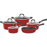 Conjunto de Panelas 5 Peças Vermelho Mônaco Tramontina