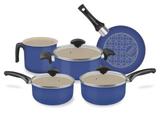 Conjunto De Panelas 5pc Antiaderente Tramontina Georgia Azul