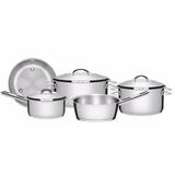 Conjunto De Panelas 5pc Inox Tramontina Solar Fundo Triplo