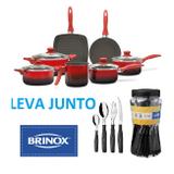 Conjunto De Panelas 7 Peças Ceramic Life Smart - Brinox