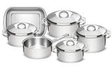 Conjunto de Panelas Aço Inox 6 Peças SOLAR Tramontina 65500/000
