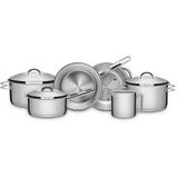 Conjunto de Panelas Aço Inox 6 Peças Solar Tramontina