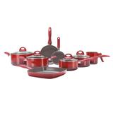 Conjunto De Panelas Antiaderente 8 Peças Smart Plus Vermelho Brinox