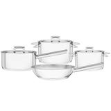 Conjunto de Panelas Brava 4 Peças em Aço Inox Tramontina