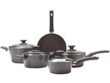 Conjunto de Panelas Brinox Ceramic Life Optima - 4792/101 Alumínio Revestimento Cerâmico 5 Peças