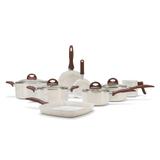 Conjunto de Panelas Ceramic Life Smart 8 Peças Brinox 4791105