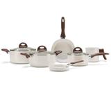 Conjunto de Panelas Ceramic Life Smart Plus 6 Peças Vanilla - Brinox