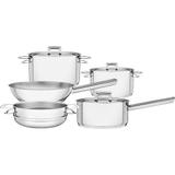 Conjunto de Panelas Inox Brava Flat 5 Peças Tramontina