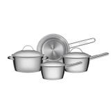 Conjunto de Panelas Inox com Fundo Triplo 4 Peças Allegra Tramontina