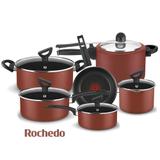 Conjunto De Panelas Rochedo Creative Com Panela De Pressão 4,5 Litros - 6 Peças