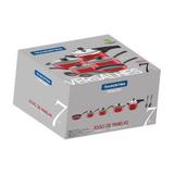 Conjunto de Panelas Tramontina 7 Pçs Versalhes Teflon Antiaderente Vermelha