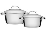Conjunto de Panelas Tramontina Allegra 2 Peças - Fundo Triplo