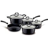 Conjunto de Panelas Tramontina Mônaco 5 Peças - Preto