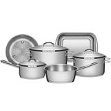 Conjunto de Panelas Tramontina Solar, 6 Peças, Aço Inox - 65510/533