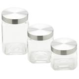 Conjunto de Porta Mantimentos de vidro 3 peças - Bon Gourmet