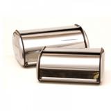 Conjunto de porta pao de aco inox - 2 pcs - Btc decor