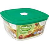 Conjunto de Pote de vidro Facilita 2L com Tampa Plástica - 6 Peças - Marinex - Duralex/marinex