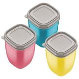 Conjunto de Potes 3 peças Mix color 25099/947 - Tramontina