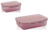 Conjunto de Potes Click retangular Ou CL 30001