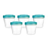 Conjunto de Potes de Armazenamento - 5 Potes para Papinha - KaBaby - Kavod
