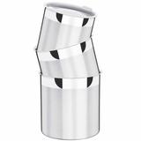 Conjunto de Potes Mantimento Tramontina 3 Peças Aço Inox 64220/620