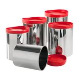 Conjunto de Potes Mantimentos 5 Peças Brinox