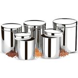 Conjunto de potes para mantimentos com 5 peças - brinox