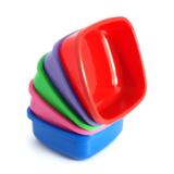 Conjunto de Potes Pequenos de Plástico Para Alimentos Com 10 peças - Rs