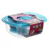 Conjunto de Potes Pop Colors com 4 Unidades Plasútil