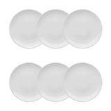 Conjunto de Pratos de Sobremesa 6 Peças White - Oxford - Oxford sc