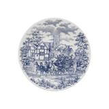 Conjunto de Pratos de Sobremesas Com 6 Peças 19cm Actual Cena Inglesa - Oxford