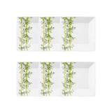 Conjunto de Pratos Fundos 6 Peças Bamboo - Oxford - Oxford sc
